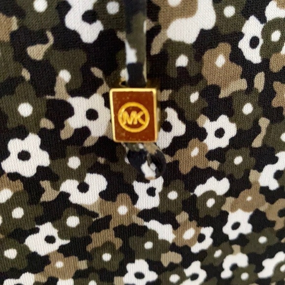 Michael Kors floral sleeveless dress w/ zip up M - Picture 6 of 11